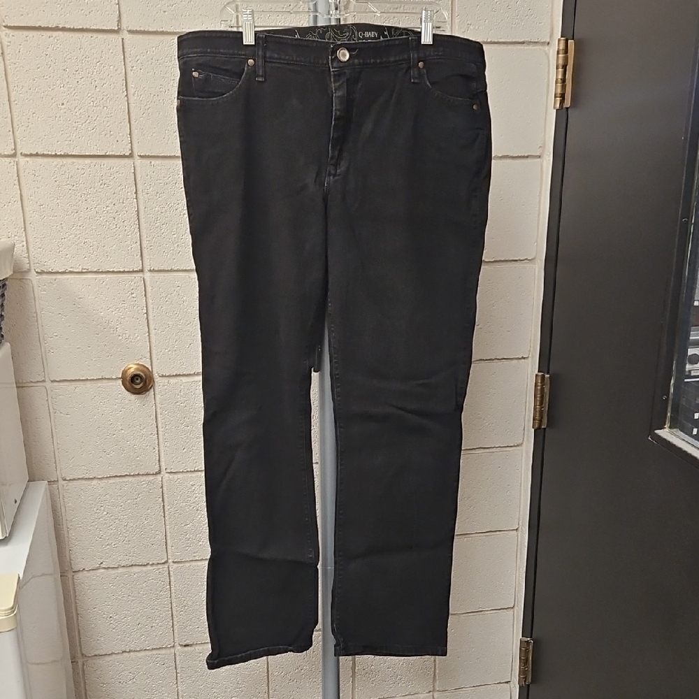 Wrangler Black Boot Cut Jeans Classic Style